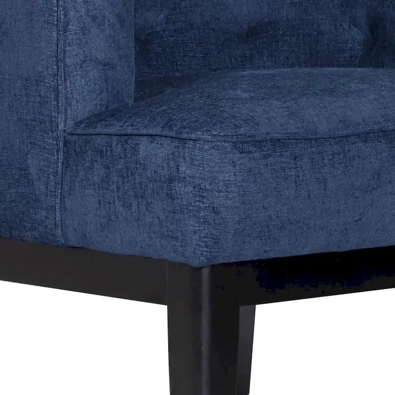 Clough - Fauteuil d'appoint capitonné en tissu ou similicuir (lot de 2) par Christopher Knight Home