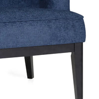 Fauteuil d'appoint capitonné en tissu ou similicuir Clough (Lot de 2) par Christopher Knight Home