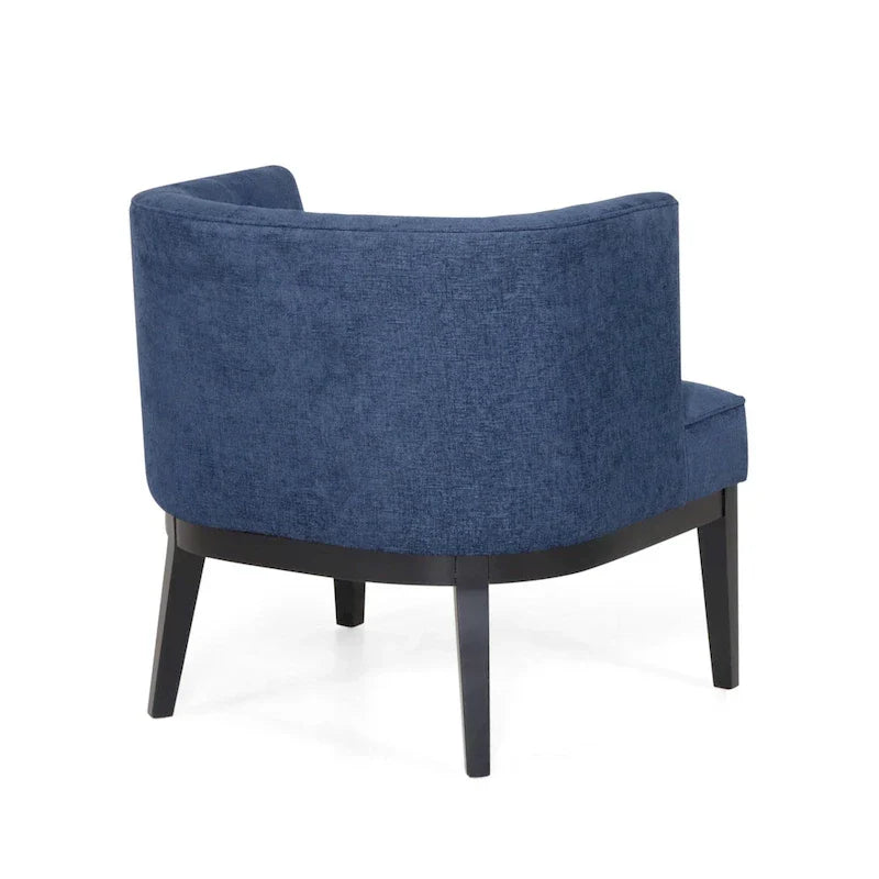 Clough - Fauteuil d'appoint capitonné en tissu ou similicuir (lot de 2) par Christopher Knight Home