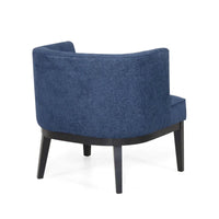 Fauteuil d'appoint capitonné en tissu ou similicuir Clough (Lot de 2) par Christopher Knight Home