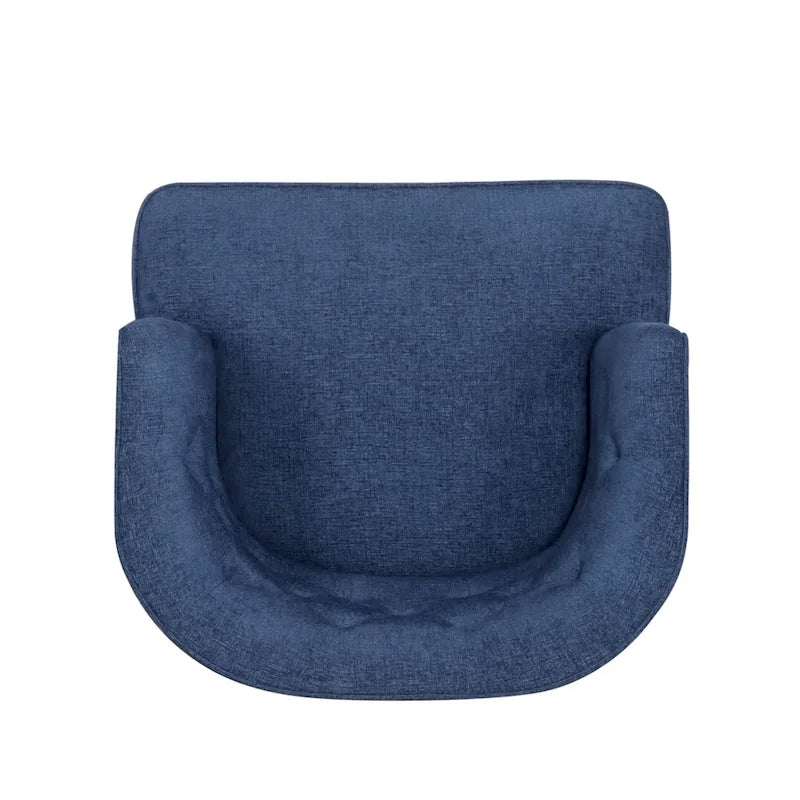 Fauteuil d'appoint capitonné en tissu ou similicuir Clough (Lot de 2) par Christopher Knight Home