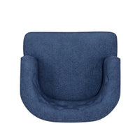 Fauteuil d'appoint capitonné en tissu ou similicuir Clough (Lot de 2) par Christopher Knight Home