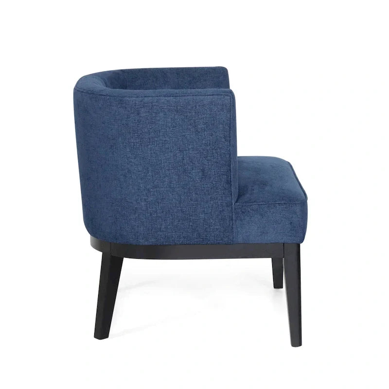 Fauteuil d'appoint capitonné en tissu ou similicuir Clough (Lot de 2) par Christopher Knight Home