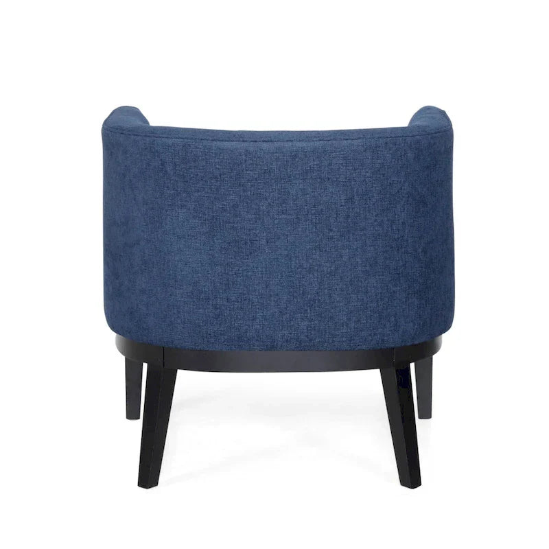 Fauteuil d'appoint capitonné en tissu ou similicuir Clough (Lot de 2) par Christopher Knight Home