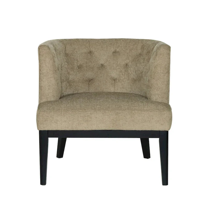 Clough - Fauteuil d'appoint capitonné en tissu ou similicuir (lot de 2) par Christopher Knight Home