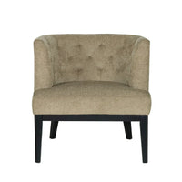 Fauteuil d'appoint capitonné en tissu ou similicuir Clough (Lot de 2) par Christopher Knight Home