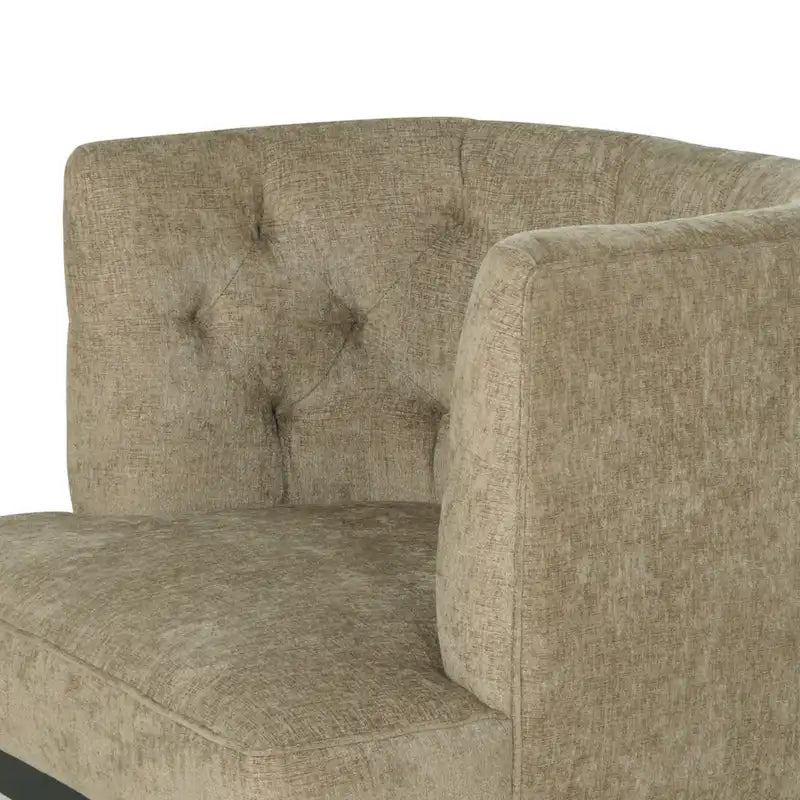 Fauteuil d'appoint capitonné en tissu ou similicuir Clough (Lot de 2) par Christopher Knight Home