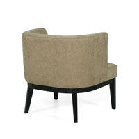 Fauteuil d'appoint capitonné en tissu ou similicuir Clough (Lot de 2) par Christopher Knight Home