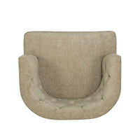 Fauteuil d'appoint capitonné en tissu ou similicuir Clough (Lot de 2) par Christopher Knight Home