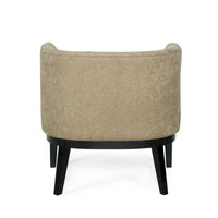 Fauteuil d'appoint capitonné en tissu ou similicuir Clough (Lot de 2) par Christopher Knight Home