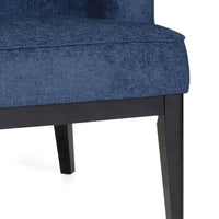 Fauteuil d'appoint capitonné Clough en tissu ou similicuir par Christopher Knight Home