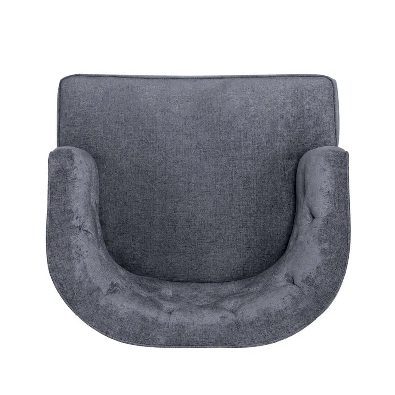 Fauteuil d'appoint capitonné Clough en tissu ou similicuir par Christopher Knight Home