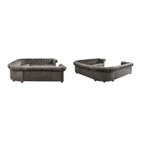 Gdansk Canapé sectionnel Chesterfield 11 places en forme de U