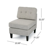 Chaises d'appoint en tissu Crowningshield (lot de 2) par Christopher Knight Home