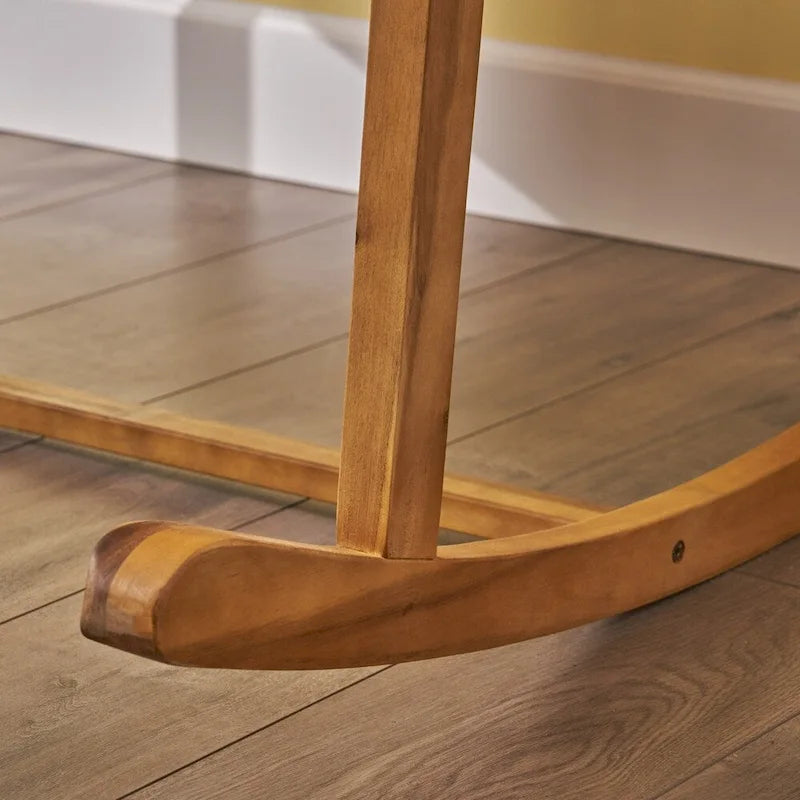 Balancelle de Patio en Bois d'Acacia Amina par Christopher Knight Home
