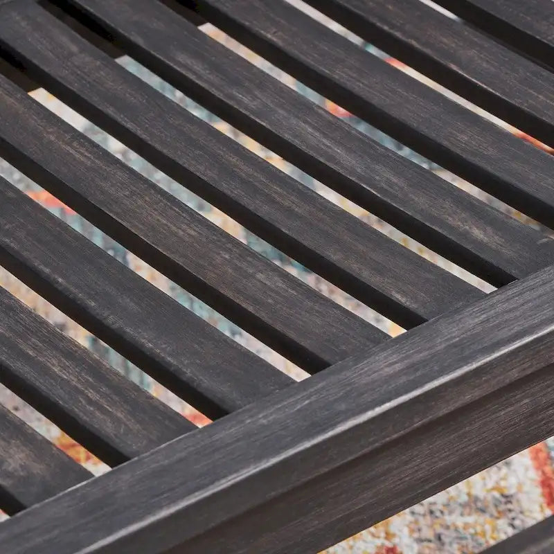 Balancelle de Patio en Bois d'Acacia Amina par Christopher Knight Home