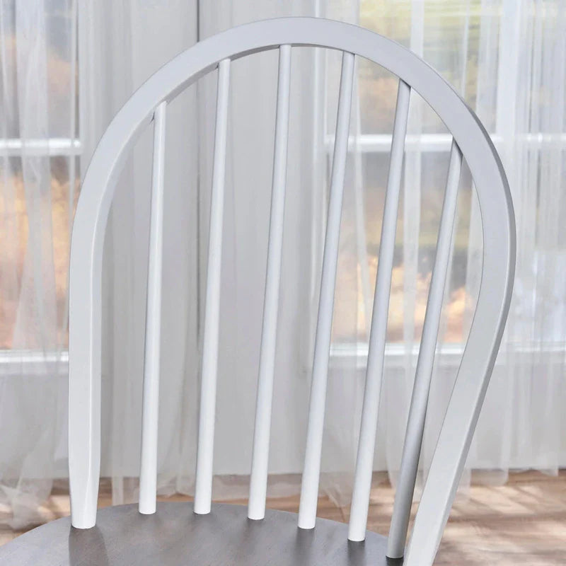 Chaises de salle à manger hautes à dossier fuseau Declan Farmhouse (lot de 2) par Christopher Knight Home - 36H