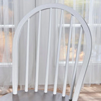 Chaises de salle à manger hautes à dossier fuseau Declan Farmhouse (lot de 2) par Christopher Knight Home - 36H