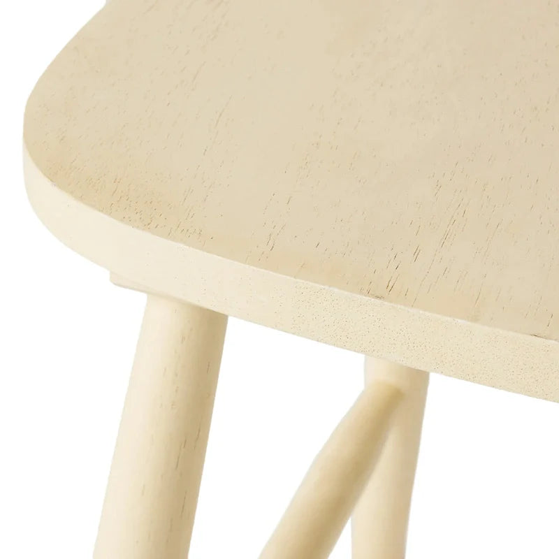 Chaises de salle à manger hautes à dossier fuseau Declan Farmhouse (lot de 2) par Christopher Knight Home - 36H