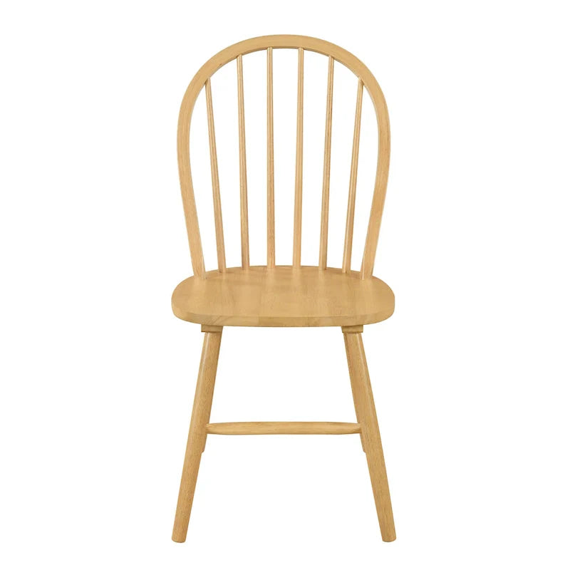 Chaises de salle à manger hautes à dossier fuseau Declan Farmhouse (lot de 2) par Christopher Knight Home - 36H