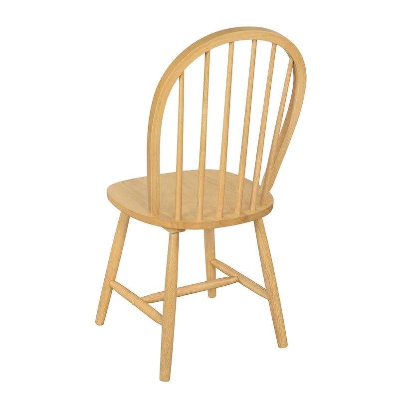 Chaises de salle à manger hautes à dossier fuseau Declan Farmhouse (lot de 2) par Christopher Knight Home - 36H