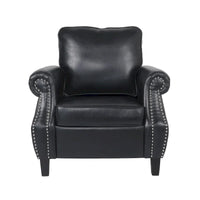 Fauteuil Club en Similicuir Dowd avec Clous Décoratifs par Christopher Knight Home