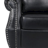 Fauteuil Club en Similicuir Dowd avec Clous Décoratifs par Christopher Knight Home