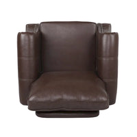 Fauteuil Club en Similicuir Dowd avec Clous Décoratifs par Christopher Knight Home