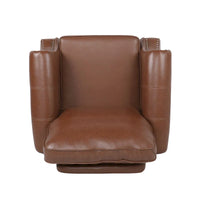 Fauteuil Club en Similicuir Dowd avec Clous Décoratifs par Christopher Knight Home