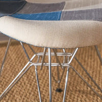 Fauteuil en tissu patchwork Wilmette par Christopher Knight Home (lot de 2) - N/A