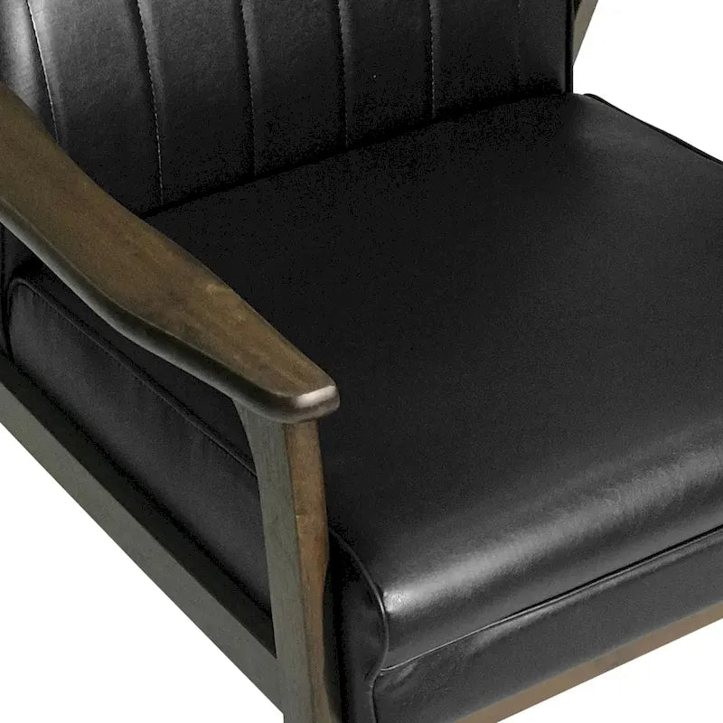 Fauteuil d'appoint moderne du milieu du siècle Hoye par Christopher Knight Home - 25,75 L x 31,50 P x 39,00 H
