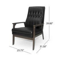 Fauteuil d'appoint moderne du milieu du siècle Hoye par Christopher Knight Home - 25,75 L x 31,50 P x 39,00 H