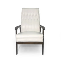 Fauteuil d'appoint moderne du milieu du siècle Hoye par Christopher Knight Home - 25,75 L x 31,50 P x 39,00 H