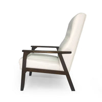 Fauteuil d'appoint moderne du milieu du siècle Hoye par Christopher Knight Home - 25,75 L x 31,50 P x 39,00 H