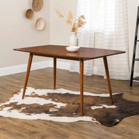 Table de salle à manger Mid-century Middlebrook Skara de 60 po