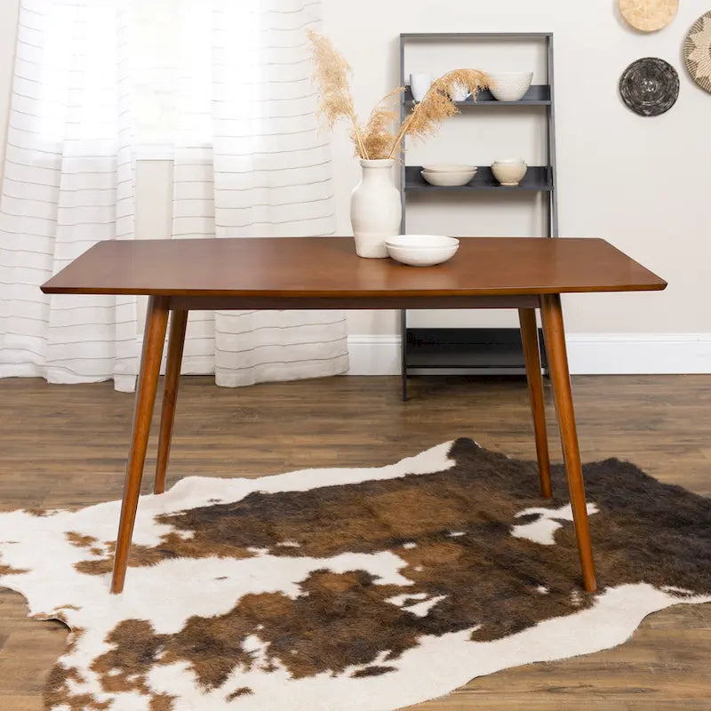 Table de salle à manger Mid-century Middlebrook Skara de 60 po