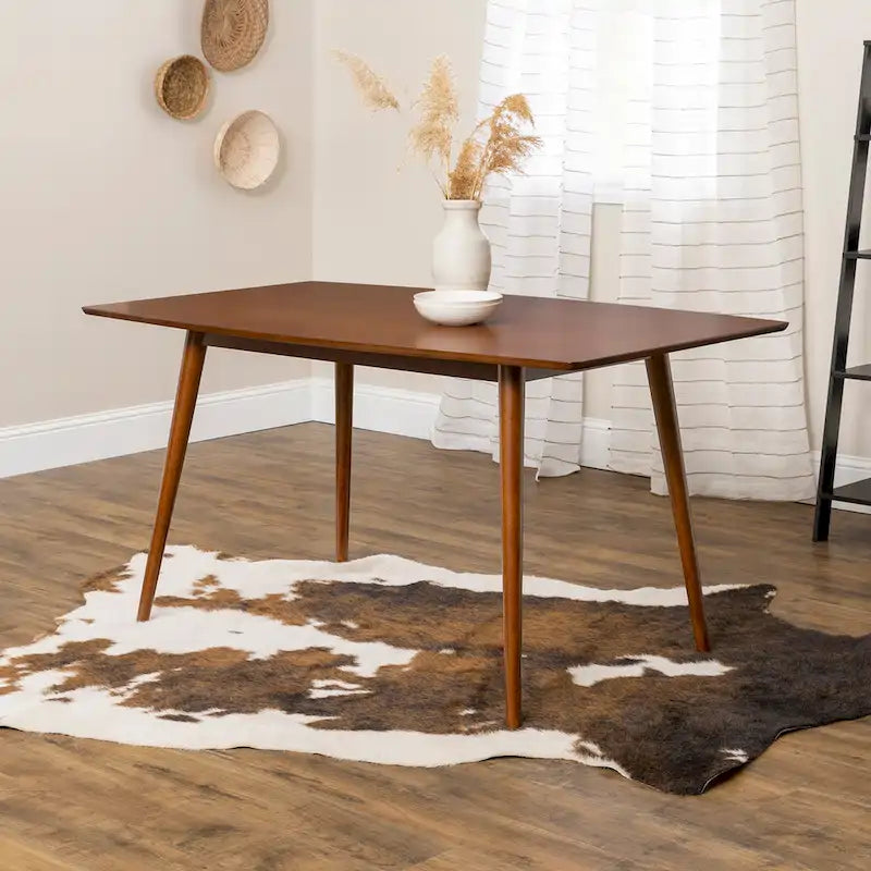 Table de salle à manger Mid-century Middlebrook Skara de 60 po