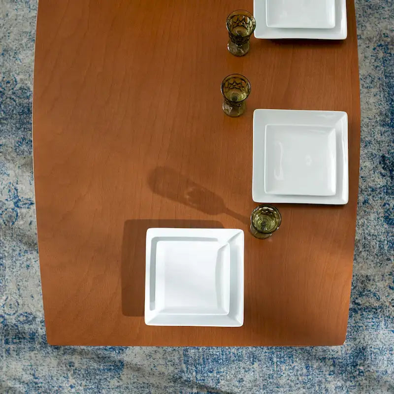Table de salle à manger Mid-century Middlebrook Skara de 60 po