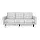 Canapé trois places contemporain en tissu touffeté Adderbury par Christopher Knight Home