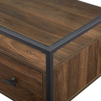 Bureau de travail Middlebrook de 56 pouces avec plateau en verre