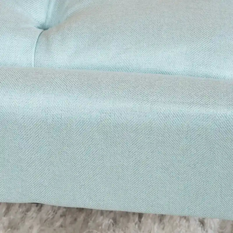 Banc ottoman en tissu tufté Williams par Christopher Knight Home