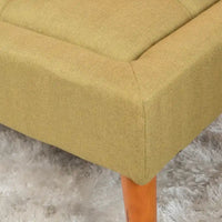 Banc ottoman en tissu tufté Williams par Christopher Knight Home