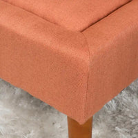 Banc ottoman en tissu tufté Williams par Christopher Knight Home