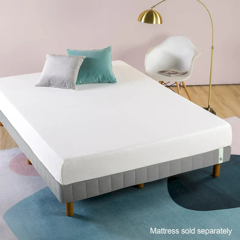 Priage by ZINUS GOOD DESIGN Winner Fondation de matelas métallique grise, lit plateforme 11 pouces