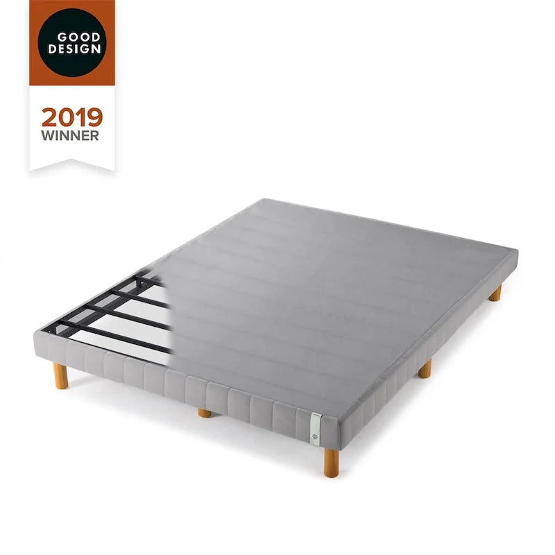 Priage by ZINUS GOOD DESIGN Winner Fondation de matelas métallique grise, lit plateforme 11 pouces