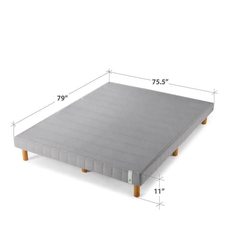 Priage by ZINUS GOOD DESIGN Winner Fondation de matelas métallique grise, lit plateforme 11 pouces