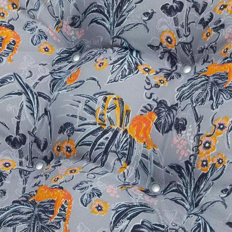 Coussins de chaise de patio extérieur Vera Bradley, 2 pièces, 48x48 cm
