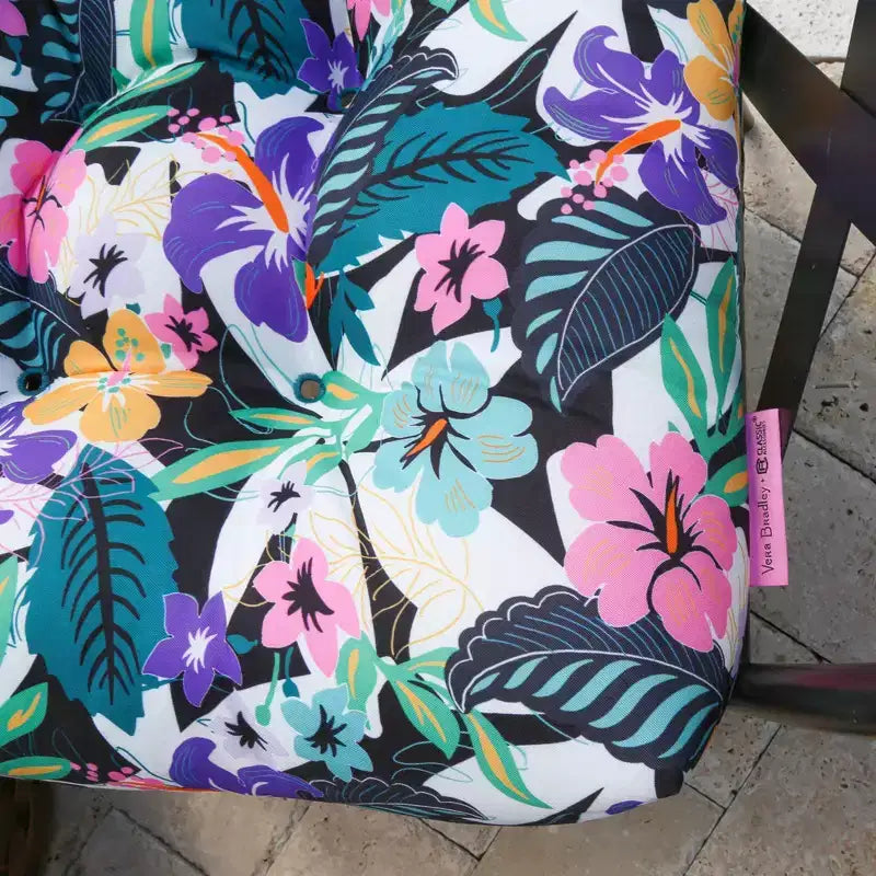 Coussins de chaise de patio extérieur Vera Bradley, 2 pièces, 48x48 cm
