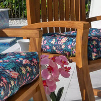 Coussins de chaise de patio extérieur Vera Bradley, 2 pièces, 48x48 cm