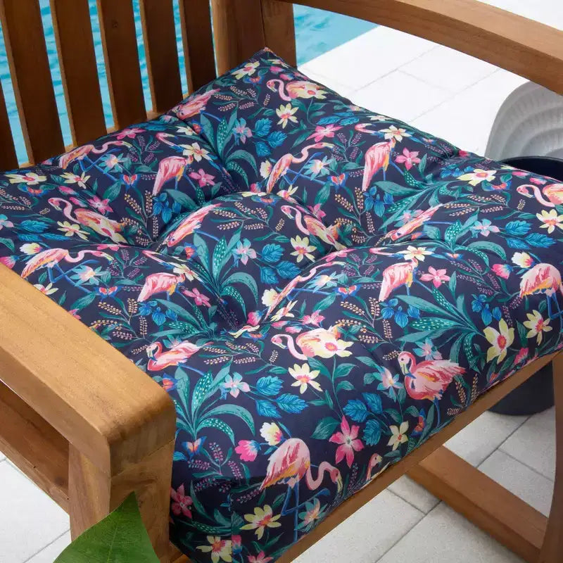 Coussins de chaise de patio extérieur Vera Bradley, 2 pièces, 48x48 cm